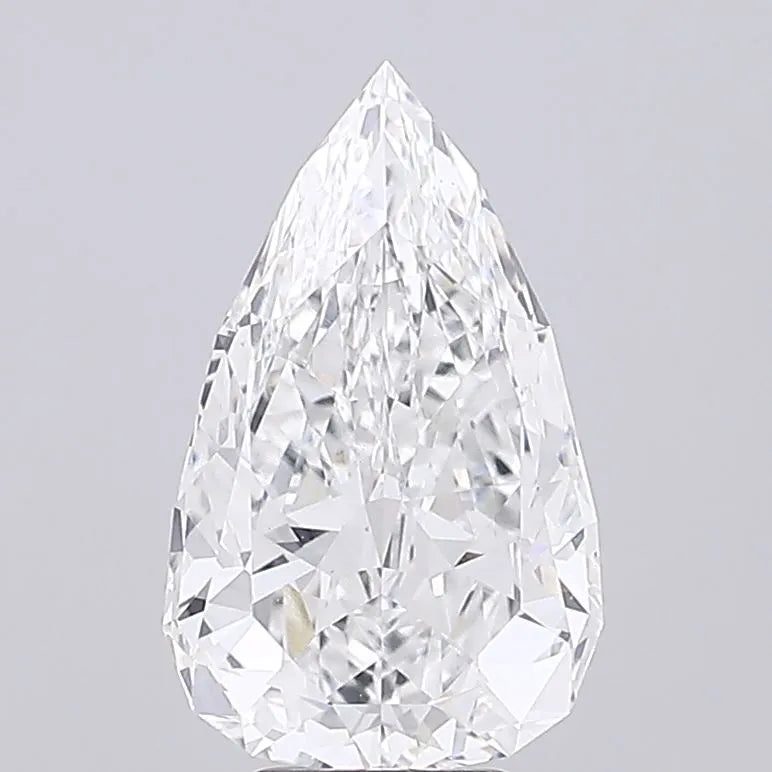 5.55ct Pear Lab Grown Diamond (Colour D, Clarity VS1, IGI Certified)