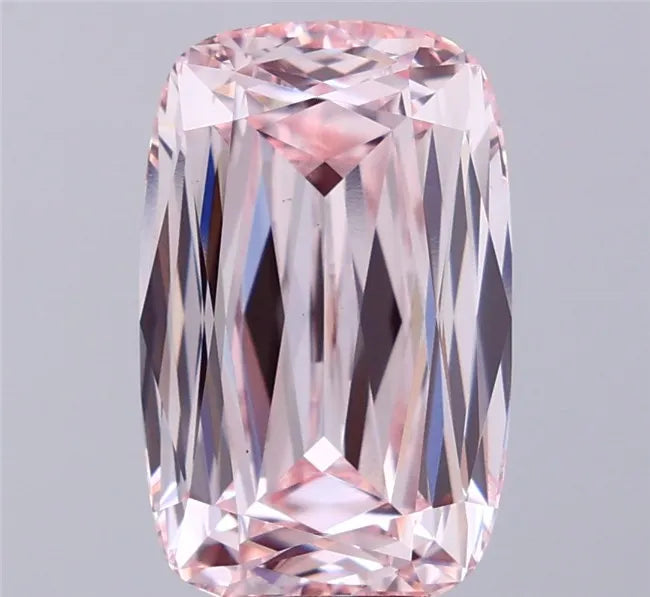 5.58ct Cushion modified Lab Grown Diamond (Colour Fancy Pink, Clarity VS1, IGI Certified)