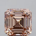 5.59ct Asscher Lab Grown Diamond (Colour Fancy Brownish Pink, Clarity VS1, IGI Certified)