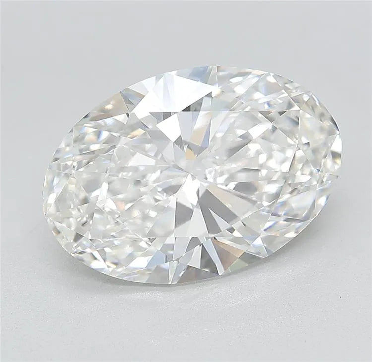 5.78ct Oval Lab Grown Diamond (Colour F, Clarity VVS2, Cut EX, IGI Certified)