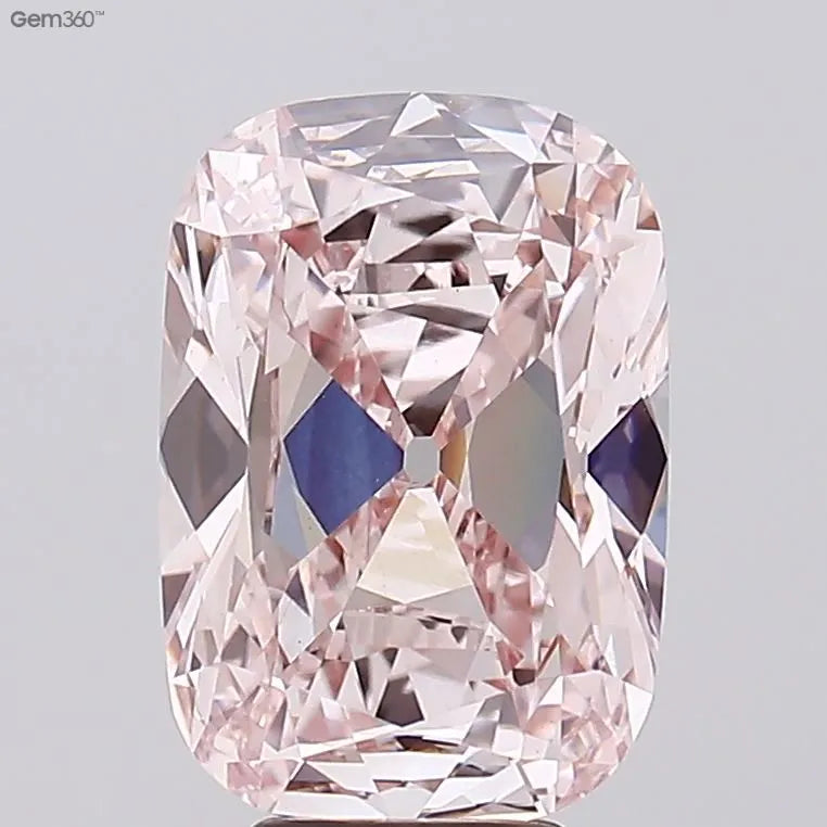 6.00ct Cushion brilliant Lab Grown Diamond (Colour Fancy Pink, Clarity VVS2, IGI Certified)