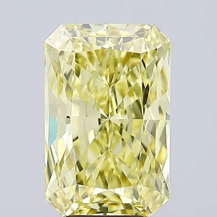 6.01ct Radiant Lab Grown Diamond (Colour Fancy Intense Yellow, Clarity VS1, IGI Certified)