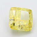 6.03ct Cushion modified Lab Grown Diamond (Colour Fancy Intense Yellow, Clarity VS1, IGI Certified)