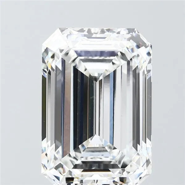 6.08ct Emerald Lab Grown Diamond (Colour E, Clarity VVS2, IGI Certified)