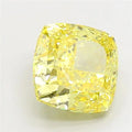 6.13ct Cushion modified Lab Grown Diamond (Colour Fancy Vivid Yellow, Clarity VVS2, IGI Certified)
