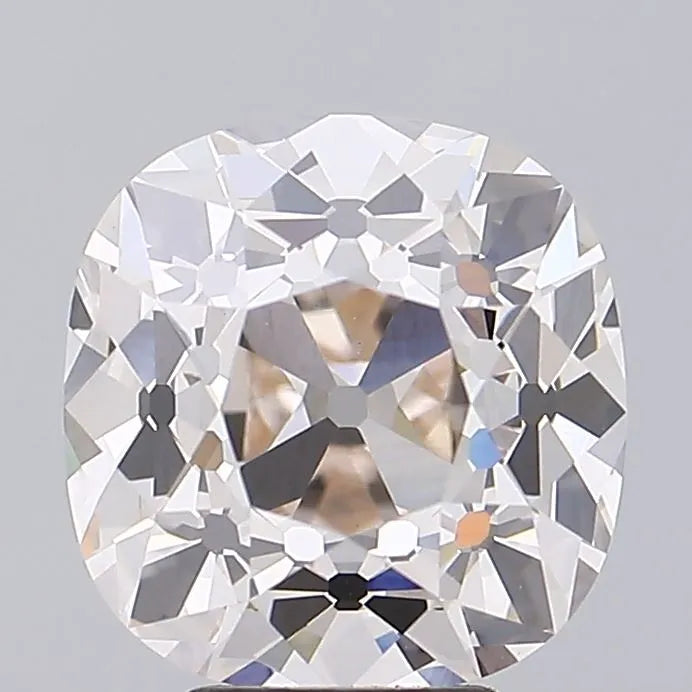 6.15ct Cushion modified Lab Grown Diamond (Colour L, Clarity VVS2, IGI Certified)