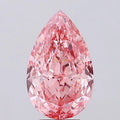 6.56ct Pear Lab Grown Diamond (Colour Fancy Vivid Pink, Clarity VS1, IGI Certified)