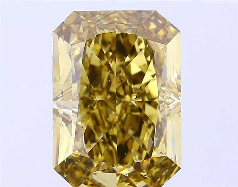 6.56ct Radiant Lab Grown Diamond (Colour Fancy Vivid Brown, Clarity VVS2, Uncertified)