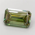6.57ct Emerald Lab Grown Diamond (Colour Fancy Vivid Green, Clarity SI1, IGI Certified)