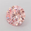 7.02ct Round Lab Grown Diamond (Colour Fancy Intense Pink, Clarity SI1, Cut ID, IGI Certified)