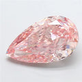 7.06ct Pear Lab Grown Diamond (Colour Fancy Intense Pink, Clarity SI1, IGI Certified)