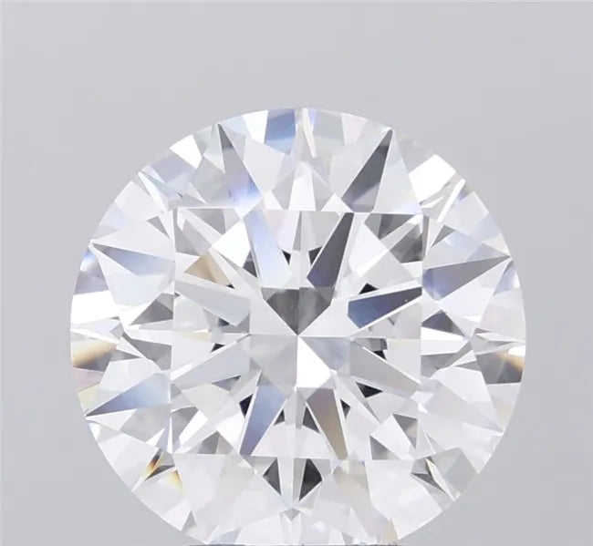 7.25ct Round Lab Grown Diamond (Colour F, Clarity VVS2, Cut ID, IGI Certified)