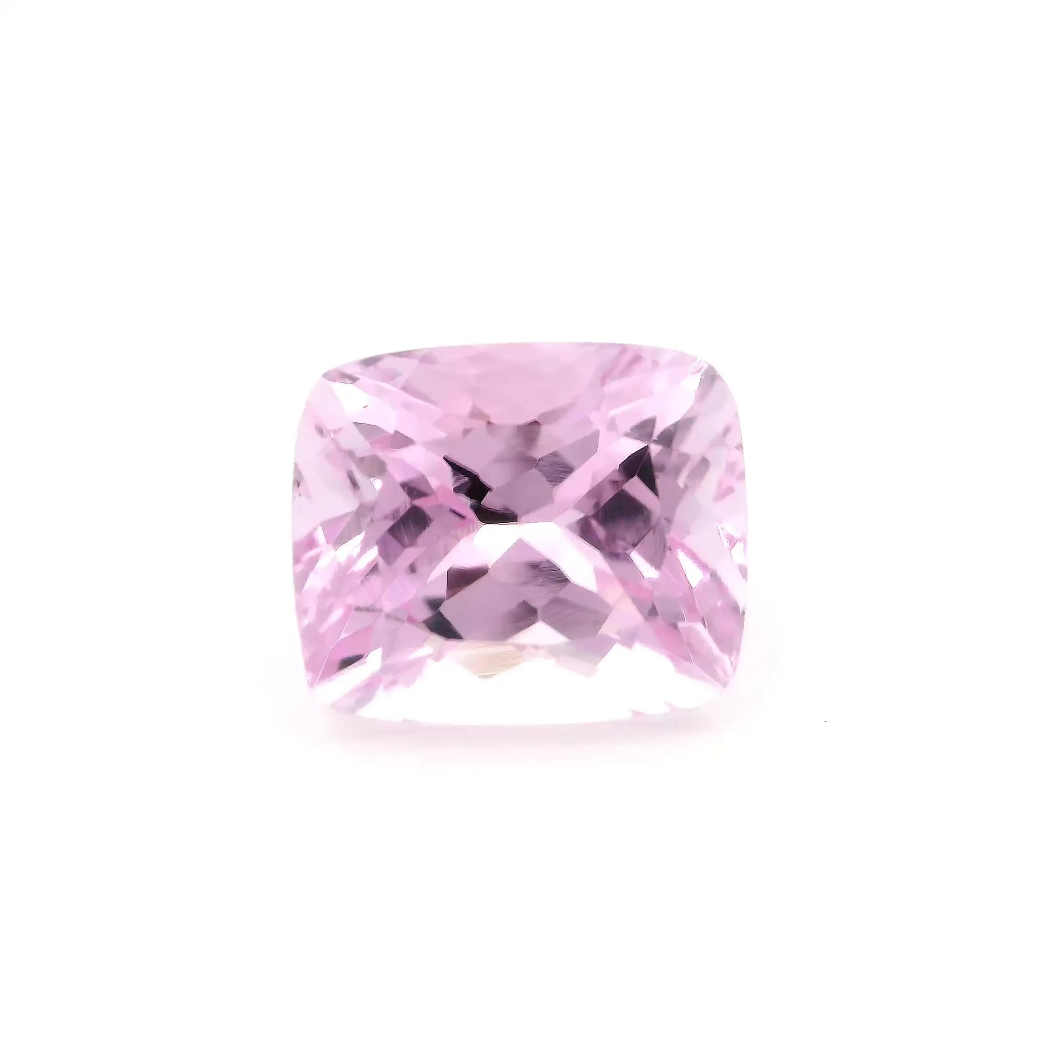 8.06ct Cushion Natural Kunzite (Colour Pink, Clarity Eye Clean, Cut Faceted)