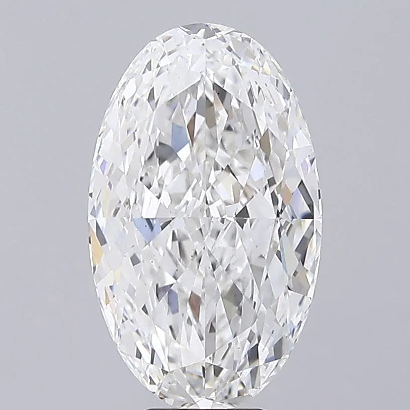 9.03ct Oval Lab Grown Diamond (Colour E, Clarity VS1, IGI Certified)
