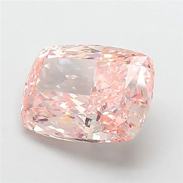 9.18ct Cushion modified Lab Grown Diamond (Colour Fancy Intense Pink, Clarity VS2, IGI Certified)