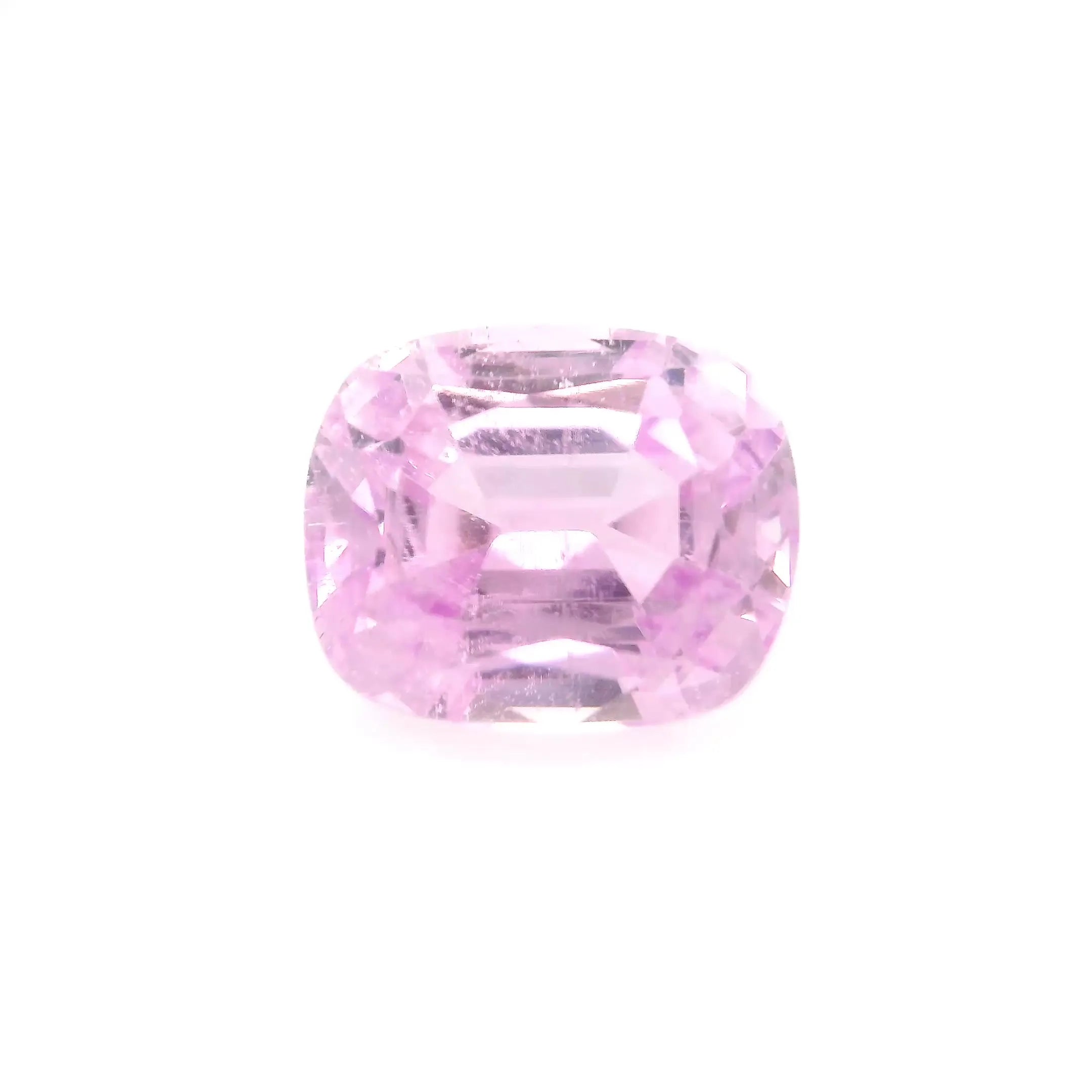 9.65ct Cushion Natural Kunzite (Colour Pink, Clarity Eye Clean, Cut Faceted)