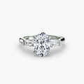 Three-Stone Ring (Baguette Side Stones)